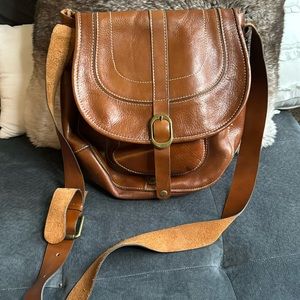 Patricia Nash satchel purse! Beautiful brown/tan. Barely used!